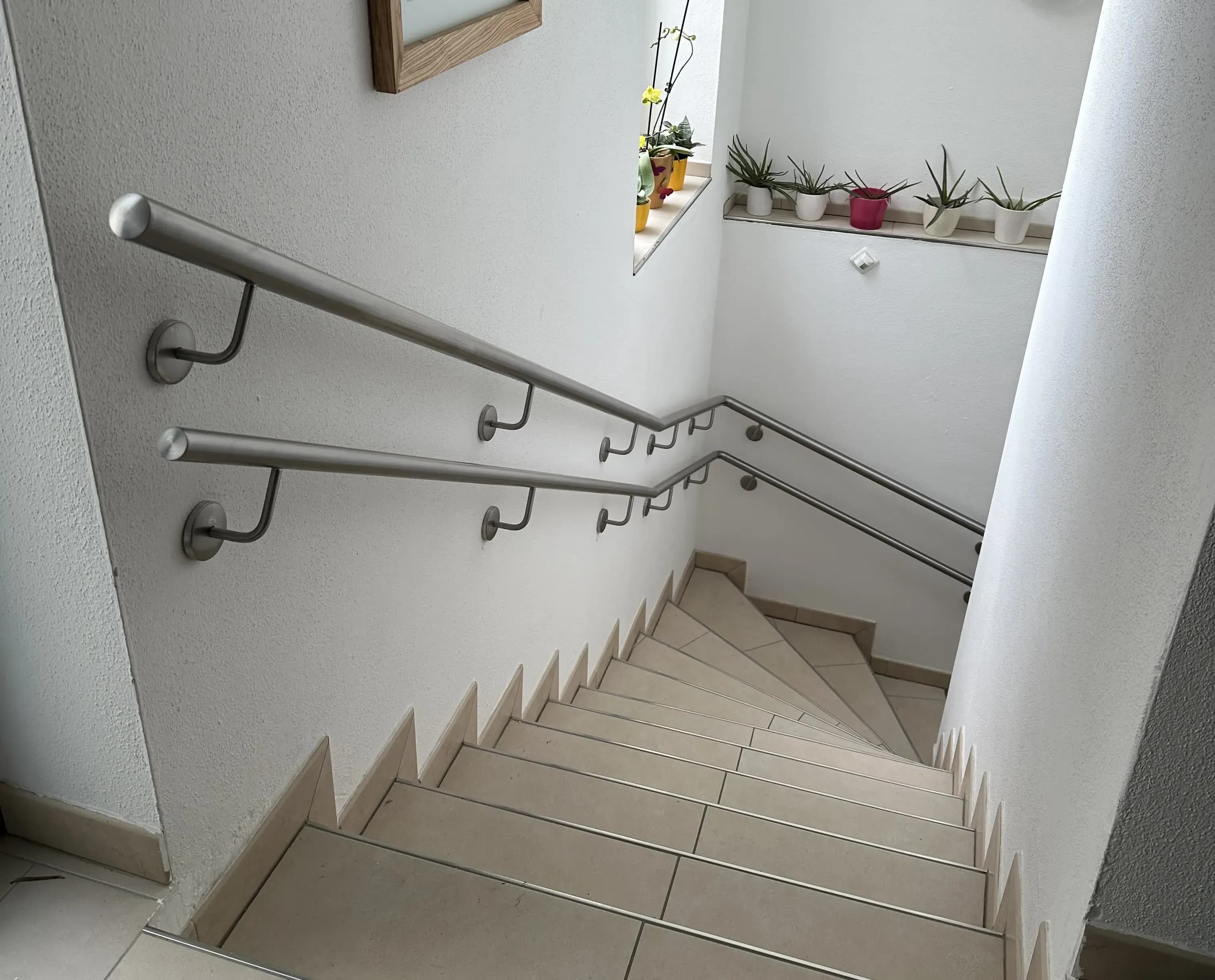 Treppenhandlauf aus Edelstahl in Freistadt - Planung und Montage