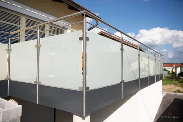 Transparente Glasgeländer für Balkone im Bezirk Freistadt